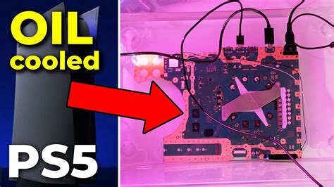 PS5 Overheating Problems Oil Cooled Playstation 5 Project YouTube