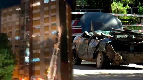 DERRUMBE Y MILAGRO En Escobar se cayó la mampostería de un edificio y