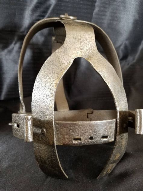 Brank Antique Torture Device Scolds Bridle 17th Century Etsy