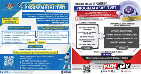 Program Asasi Tvet Malaysia 2023 Lepasan Spm