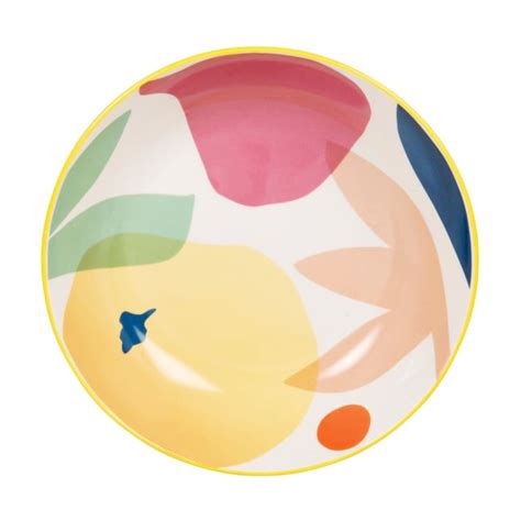 Assiette Creuse En Porcelaine Motifs Multicolores SINO Maisons Du Monde