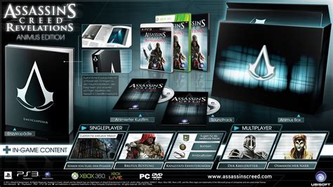 Assassins Creed Revelations Collector Edition Und Animus Edition