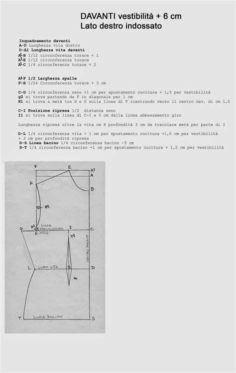 I Quaderni Di Studio Manie REGOLE PER LA COSTRUZIONE ABITO CORPETTO