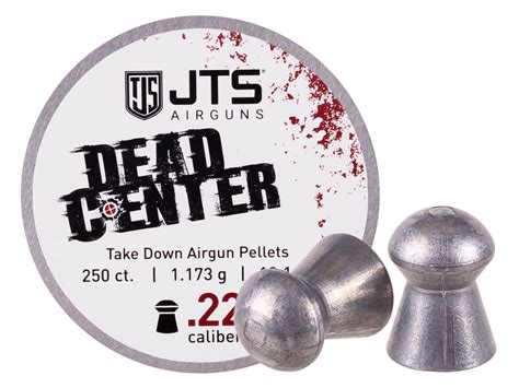 Jts Dead Center Precision Domed Pellets Cal Gr Ct