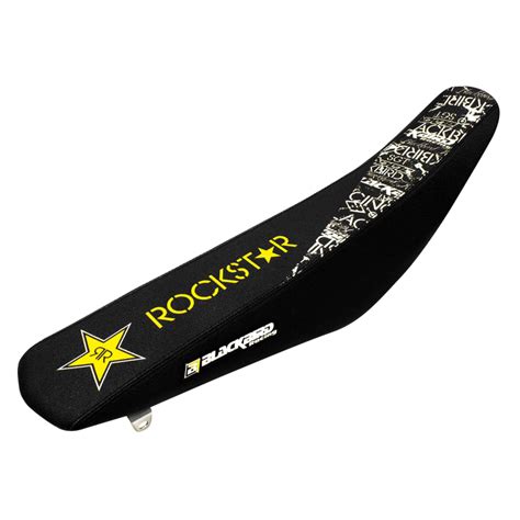 Kit Adhesivos Blackbird Rockstar Energy Con Funda De Asiento Honda Crf