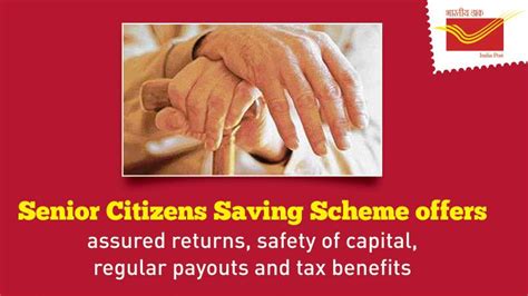 Senior Citizens Savings Scheme SCSS Eligibility Interest Rate