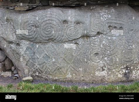 Newgrange Prehistoric Passage Grave Valley Of The Boyne Ireland