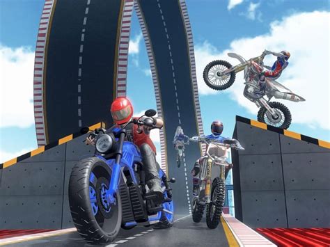 Impossible Bike Stunt Mega Ramp Bike Racing Game Apk For Android