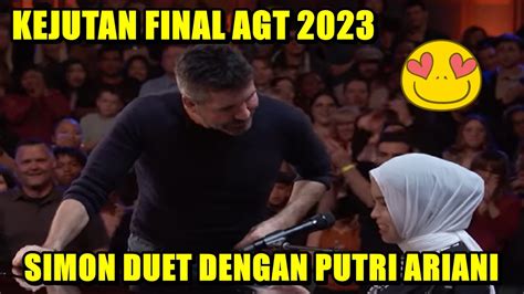 Ada Kejutan Penampilan Duet Putri Ariani Di AGT 2023 Simon Cowell Aku