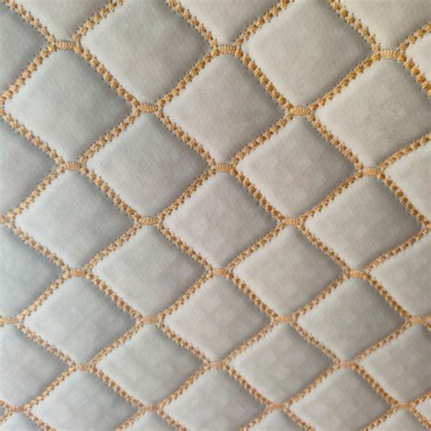 Vinyl Faux Leather Fabric Quilted Foam Backing Texture Upholstery Bedding Craft Ebay