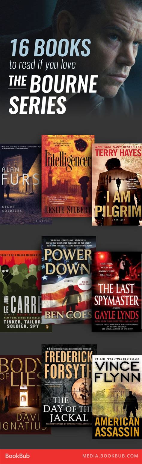 16 Books to Read If You Love the ‘Bourne’ Series | Books to read, Books ...