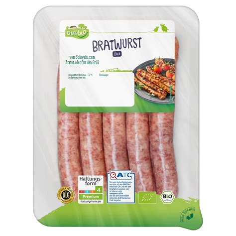 Gut Bio Bio Bratwurst Vom Schwein G Aldi S D