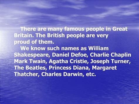 Ppt Famous People Of Great Britain Powerpoint Presentation Free