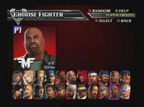 Def Jam Icon Female Characters