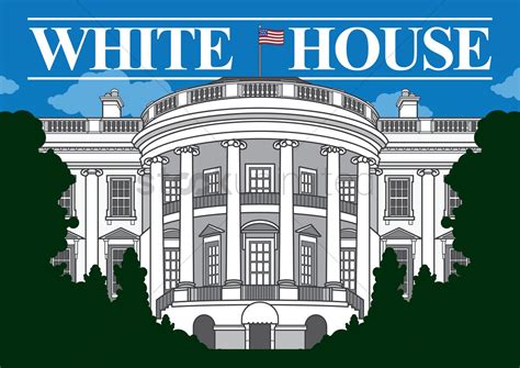 White House Vector at Vectorified.com | Collection of White House Vector free for personal use