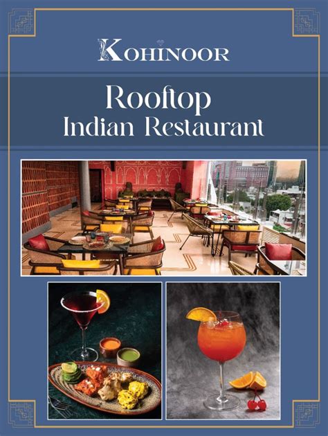 Kohinoor Rooftop Indian Restaurant | St. Marks Hotel, Bangalore