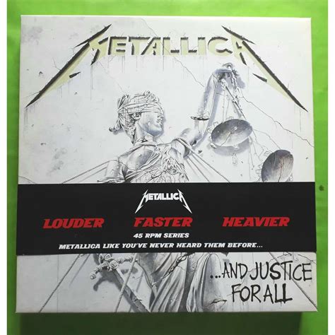 And Justice For All Limited Dition Box Lp Black Vinyl Us