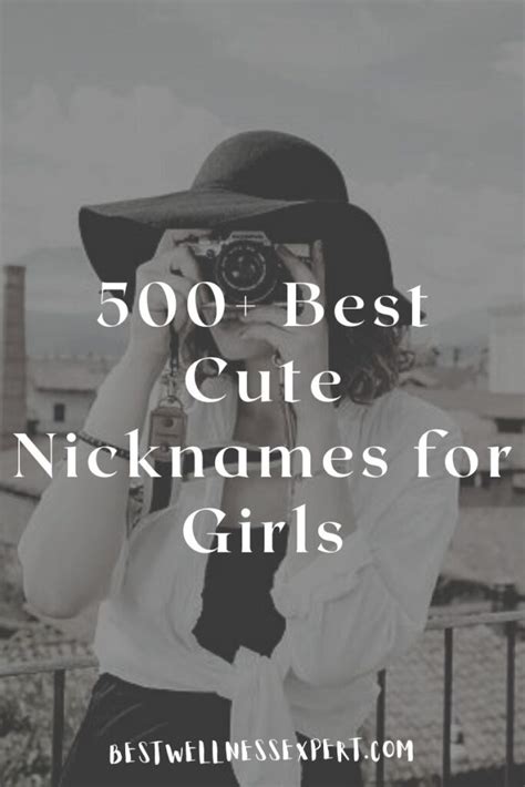 500 Best Cute Nicknames For Girls Best Wellness Expert