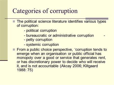 Analysing The Connection Between Economic Performance And Corruption In