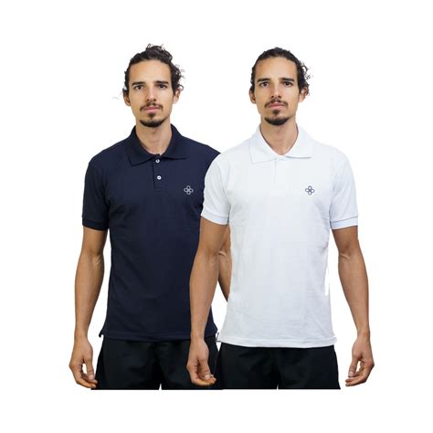 Kit Polos Trefles Masculino Manga Curta Malha Piquet Shopee Brasil