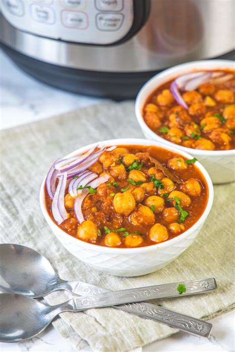 Instant Pot Chana Masala Chole Spice Up The Curry