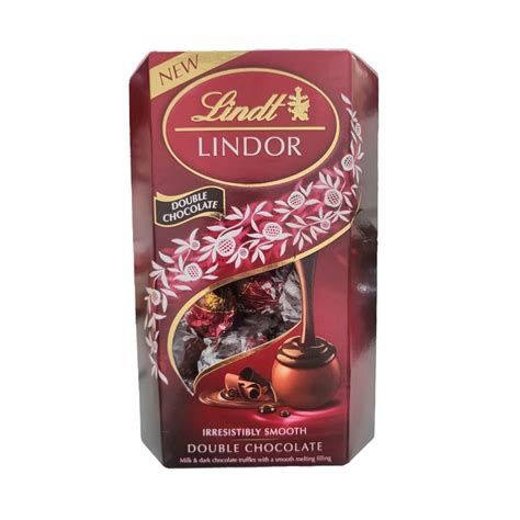 Jual Lindt Lindor Double Chocolate Truffles Shopee Indonesia