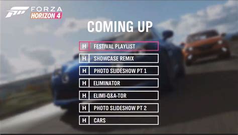 Forza Horizon 4 Series 18アップデートストリーミング ForzaHorizon4 OPCDiary