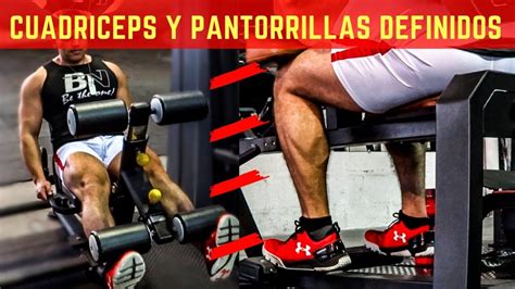 Super Intenso Cuadriceps Y Pantorrillas Volumen Talo Garc S Rumbo