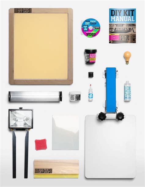 Diy Screen Printing Kit From Diy Print Shop