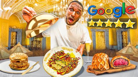 PERFEKTE GOOGLE BEWERTUNG Ich Besuche Alle 5 5 Restaurants In