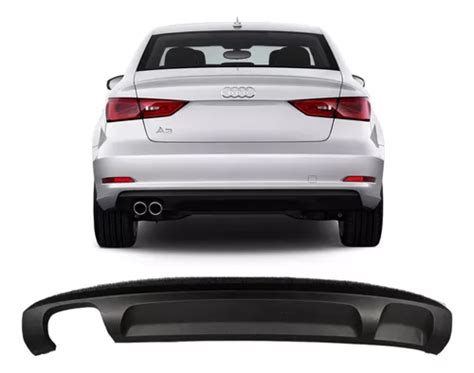 Saia Spoiler Parachoque Traseiro Audi A3 Sedan 2013 2016 Parcelamento