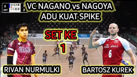 Rivan Nurmulki Vs Bartosz Kurek Adu Kuat Spike Set Ke Youtube