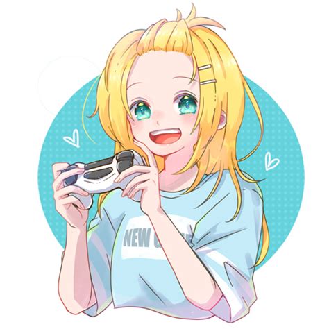 ゲーム好き女の子のお絵かき 500枚チャレンジ