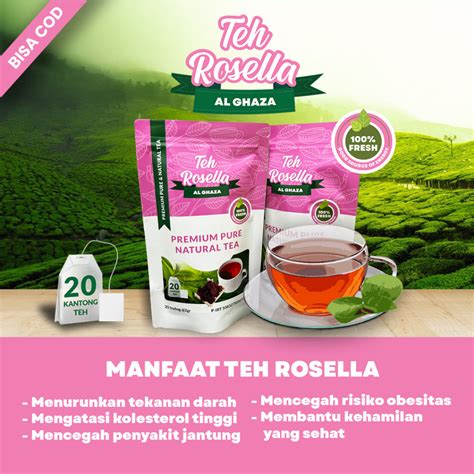 Jual Teh Rosella Alghaza / Teh Celup Rosella / Teh Rosella | Shopee ...