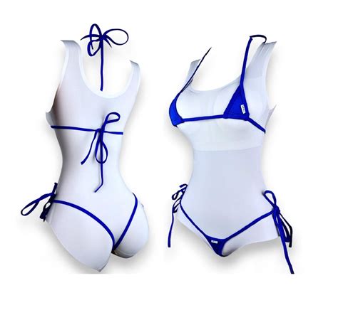 Mini Bikini Extreme Micro Spandex Swimwear Sexy Y Back Thong Bikini Handmade Bikini