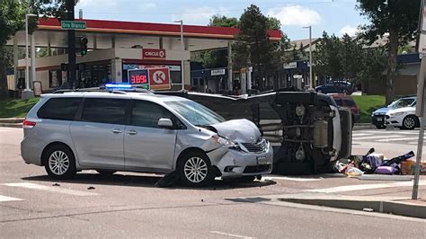 Crews Respond To Rollover Crash In Intersection Off Barnes Rd In