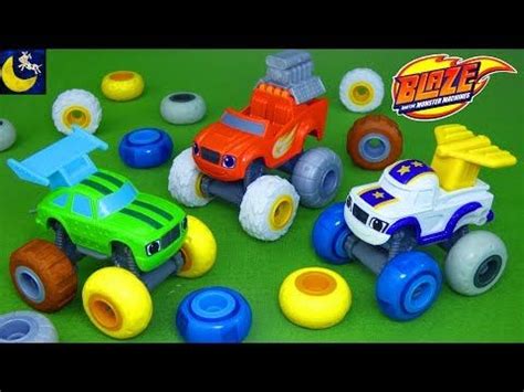 Blaze and the Monster Machines Toys Tune Up Tires Darington Pickle ...