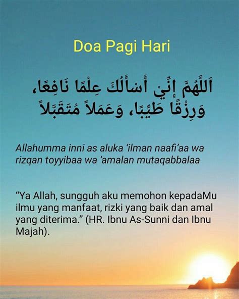 Doa Pagi Hari Islami Untuk Keluarga