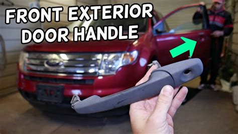 Front Exterior Door Handle Removal Replacement Ford Edge Lincoln Mkx