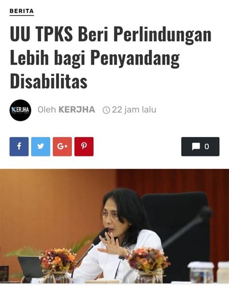 Dewo Wisnu On Twitter Dengan Undang Undang TPKS Ini Menjamin