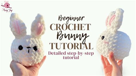 Step By Step Tutorial On How To Crochet A Bunny For Beginners Quick