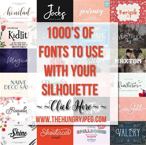 A Beginners Guide To Using Fonts With Your Silhouette Cameo Artofit