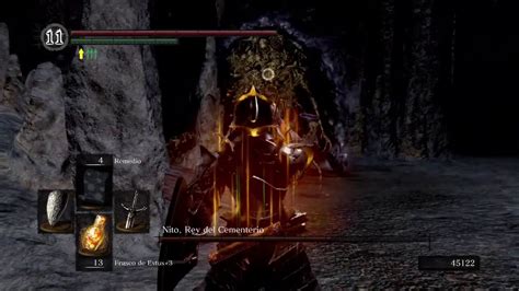 Gravelord Nito Boss Fight DARK SOULS REMASTERED YouTube