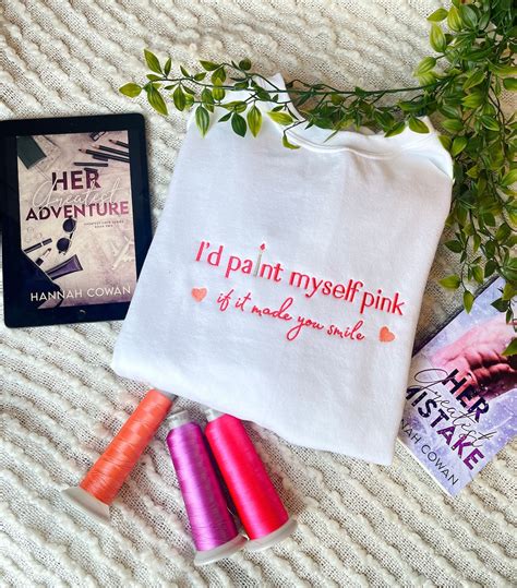 Her Greatest Adventure Merch/ Cooper White / Hannah Cowan Merch / Embroidered Book Sweatshirt ...