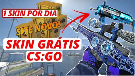 SITE NOVO DE SKINS DE CS GO 2020 1 GRÁTIS QUASE TODO DIA YouTube