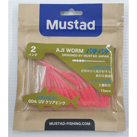 Mustad Aji Worm Bci Soft Plastic Ultralight Soft Lure Ajing