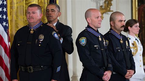 13 Police Officers Awarded Medal Of Valor