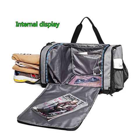 New Kaload Dry Wet Separation Sports Fitness Yoga Bag Portable Large Capacity Folding Travel