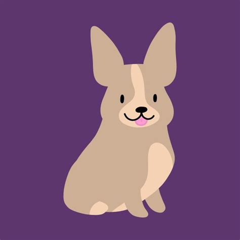 Sweet Happy Corgi By Kelseylovelle Cute Corgi Corgi Purple Fits