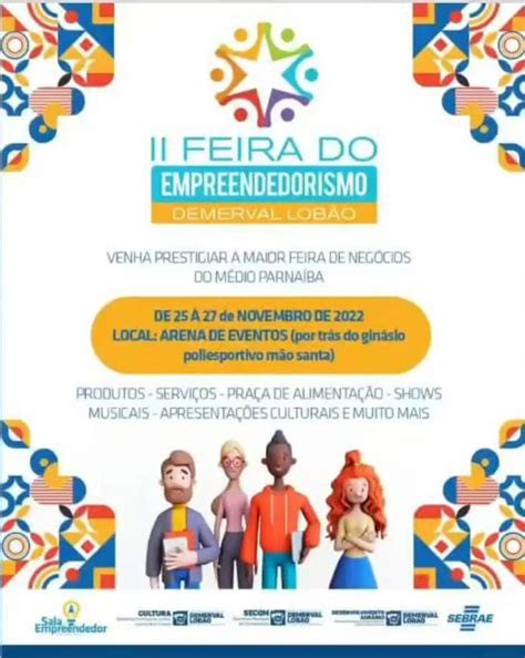 II Feira do Empreendedorismo de Demerval Lobão será em novembro